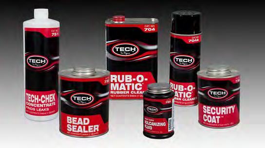 Tech Centech Radial Repairs and MP repairs used in conjunction with Uni-Seal Ultra stems meet or exceed these requirements as a 2- Piece repair system.