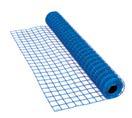 System KAN-therm - underfloor heating accessories KAN-therm fibre glass mesh Size (T W L) packing Code Price EUR/m² Group 0,017 1 50 50 m² K-500310 1,73 A Mesh size 40 40 mm.