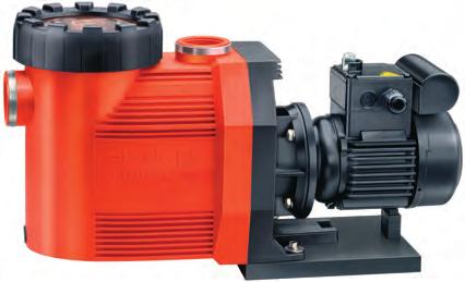 Speck Bettar, Badu i Resort AK Serija Standardna verzija pumpe s lanternom za odvajanje motora i ležajeva.