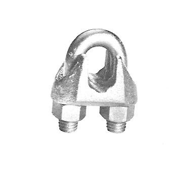 LINE HARDWARE SPLIT BOLTS C PAGE 54 Material: Hot dip galvanized A strong means of securing guy / stay wires A () B () C () D () E