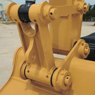 Booms, Sticks and Bucket Linkages Built for Performance and long service life, Caterpillar booms and sticks are large, welded, box-section structures with thick, multi-plate fabrications in high