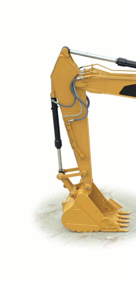 321D LCR Hydraulic Excavator The D Series incorporates innovations for improved performance and versatility.