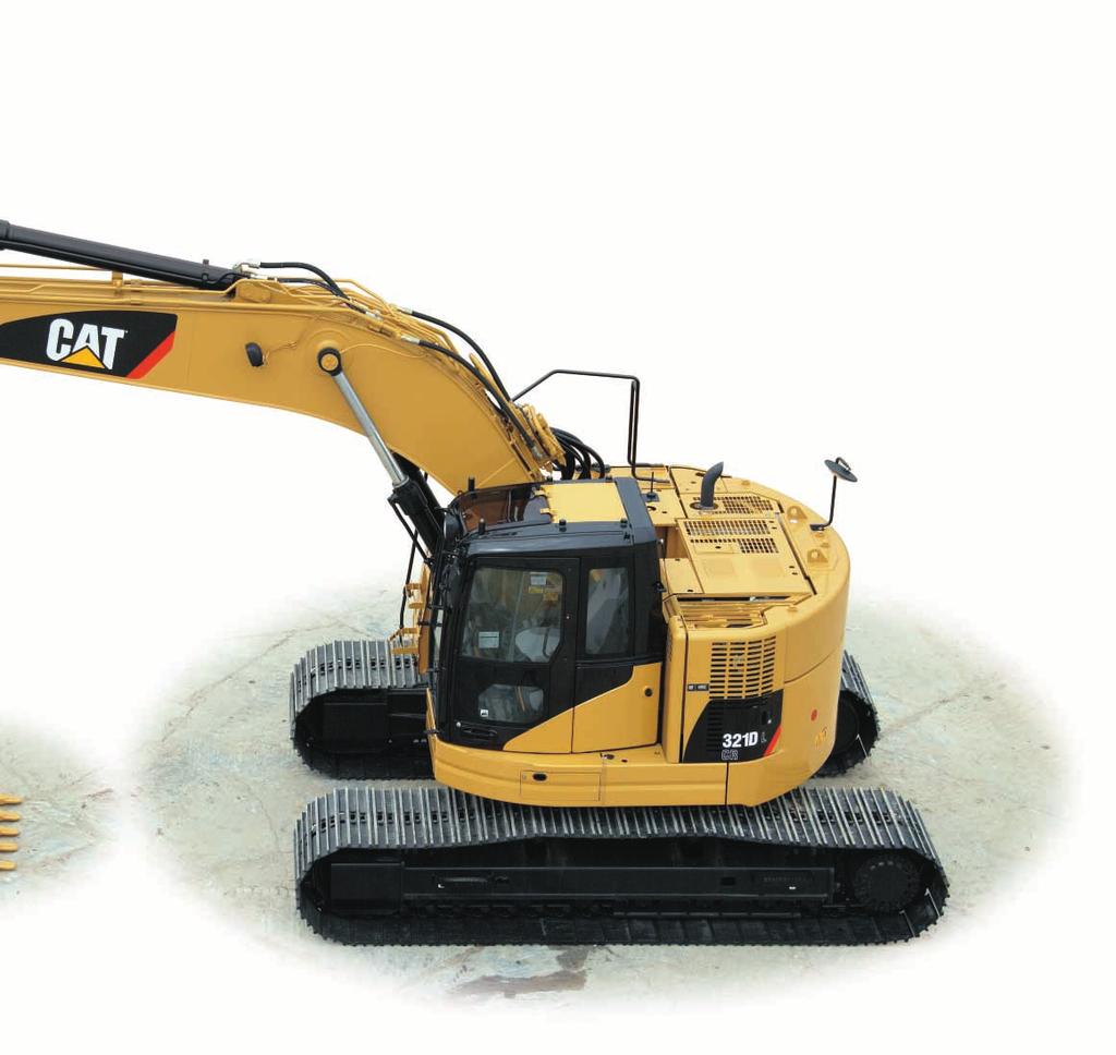 Structures Caterpillar design and manufacturing techniques assure outstanding durability and service life from these important components. pg.