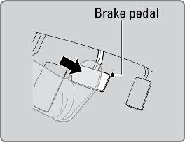 Brake Assist System Braking Slow down or stop your vehicle, and keep it from moving when parked. Foot Brake Press the brake pedal to slow down or stop your vehicle from moving.
