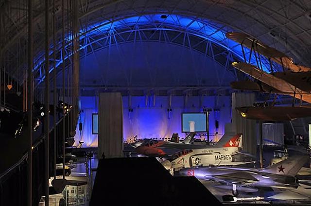 Artist s conception of HH-52A 126 suspended in military aircraft wing of Udvar-Hazy As HH-52A 1426 nears completion and is scheduled to be dedicated at the National Air and Space Museum s Udvar-Hazy