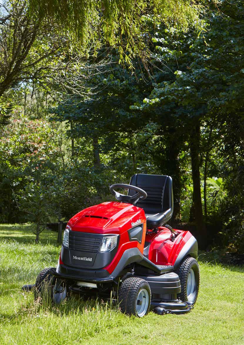 Make light work of those big spaces Lawn Riders and Tractors If you have a garden of at least half an acre you should consider purchasing a lawn rider or lawn tractor.