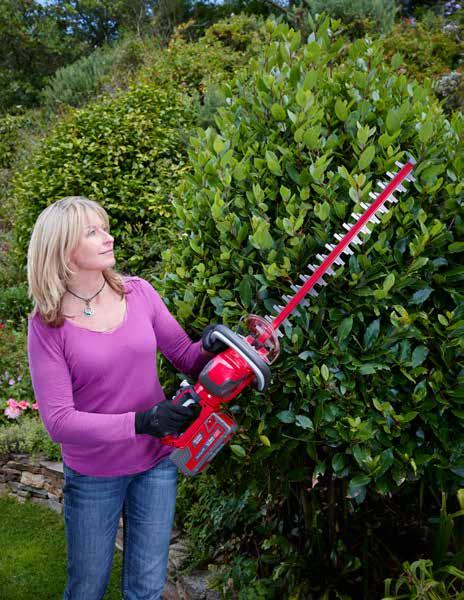Freedom48 cordless range MH48Li Hedge Trimmer The 48 Volt hedge trimmer is the perfect match for garden hedges, shrubs