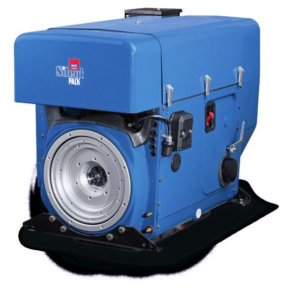 Their rugged design gives them an extremely long service life. The high operation safety allows the engines to be reliably operated for marine applications without constant monitoring.