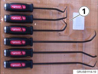 Set of professional hooks (1) (purchased separately) 6-piece set PN2KKV3 Grainger Professional