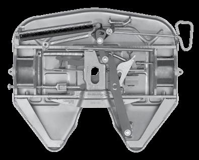 Continue pulling until the fifth wheel locks in the open position. Figure C Pull handle 2. Fontaine s air actuated Ultra NT air-actuated fifth wheel is shown in Figure D.