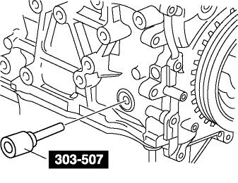 Page 6 of 18 3. Turn the crankshaft clockwise the crankshaft is in the No.1 cylinder TDC position (until the balance weight is attached to the SST). 4.