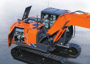 You'll also find Hitachi technological prowess and expertise, such as the optimized hydraulic
