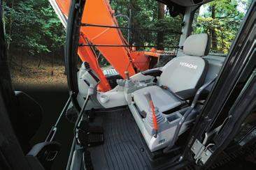 New ZAXIS features the key benefits of high quality, low fuel consumption, and high