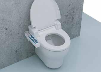 HUNG PAN Germ/dirt trap Rimless WC The BPlus is a rimless WC which
