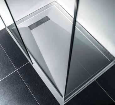 Shower Trays Another 25mm high tray with a smart linear waste for the up to the minute look. Modern and extremely durable these trays will look the part for many s.