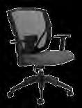 Description W" x D" x H" W" x H" /Each ON715 High-back leather chair 26 x 26 x 45 1/2-48 1/2 22 x 26 ON716 Mid-back leather chair 26 x 26 x