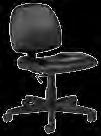 Activ A-47 Mesh Chairs Contoured backrest with adjustable lumbar support Breathable mesh fabric on backrest Contoured foam seat cushion Pneumatic seat height adjustment, 18-22.