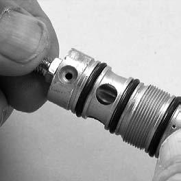 To re-install the bypass valve, refer to installing the valve core.