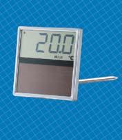 separately) Probe: 6mm (.236") diameter 316SS Power Supply: Solar cell, 50 Lux min. light density Reading Cycle: 3 second intervals D3 Display: Digital 4 digits with 7 segment display 1.