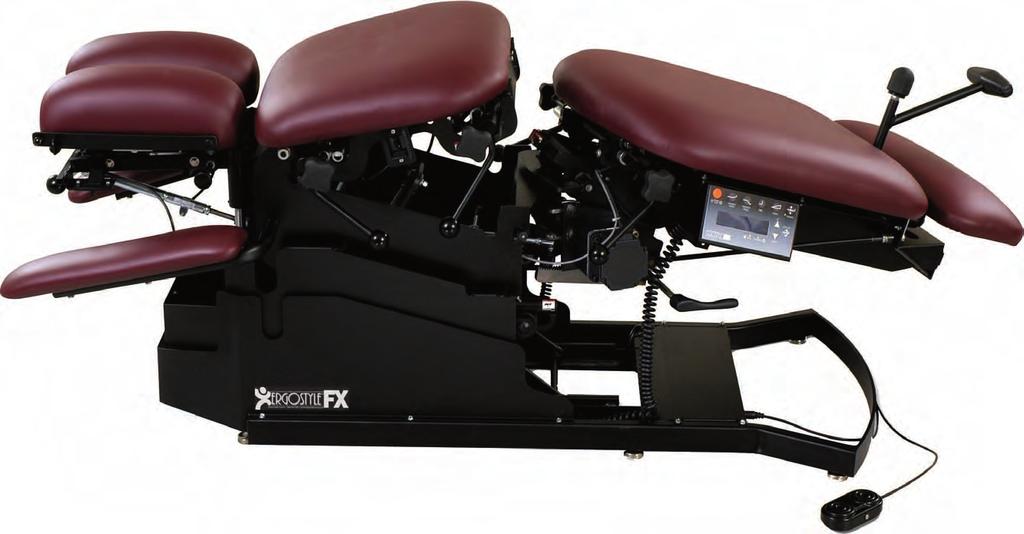 Flexion Table ErgoStyle TM FX Counterbalanced Flexion ErgoStyle TM FX Counterbalanced Flexion addresses the core needs of chiropractors.