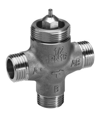 2, 3 and 4 - way valves VZL Description VZL 2 VZL 3 VZL 4 VZL valves provide a high quality, cost effective solution for the control of hot and/or chilled water for fan coil units, small reheaters,