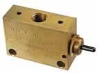 -WAY STEM VALVES -WAY STEM VALVES -way valves can supply and exhaust two different outlets, and are commonly used with double-acting cylinders.