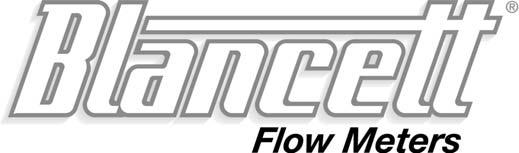 MODEL 200 MULTI-JET FLOW METER - For Water Applications - INSTALLATION & INSTRUCTION MANUAL 8635 Washington Avenue Racine,