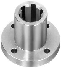 They are used where large torsional loads, or large torsional loads and high axial displacing loads are encountered.