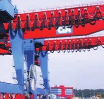 Conductix-Wampfler Solutions for Ports Intermodal Intermodal Container Cranes are similar to RMGs in design and operation.