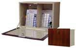 Shelves and One Fixed Shelf A B C KEYLESS ENTRY CABINETS Keyless entry uses highly