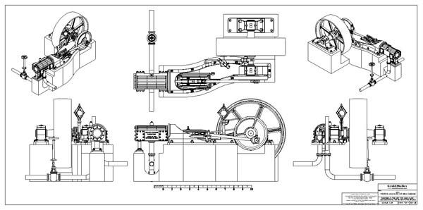 Steam Mill Engine 6015: 1:24 Scale $29.