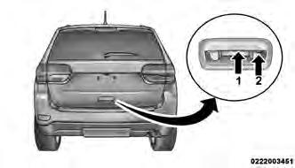 LIFTGATE To Unlock/Enter The Liftgate The liftgate passive entry unlock feature is built into the electronic liftgate handle. With a valid Passive Entry RKE transmitter within 3 ft (1.