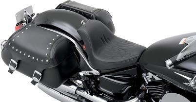 95 0822-0248 0822-0250 LOW-PROFILE SOLO SEATS Lower position creates better rider position with improved styling Flexible urethane foam for maximum