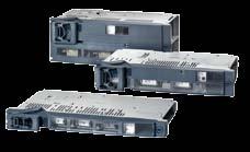 With up to 35 feeders per section, the switching devices achieve a high packing density.