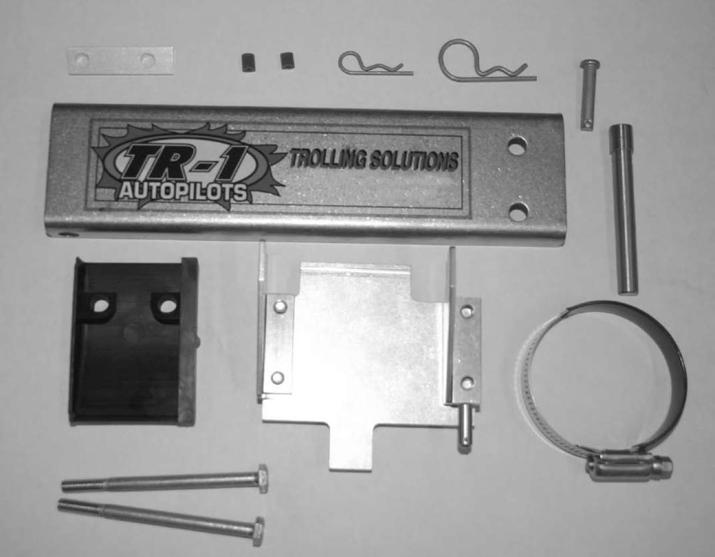 Parts: Cylinder Bracket Kit PN 120-1000-01 ITEM PART No QTY. NAME 3 330-1003-00 1 Pin, Stern Pivot 4 380-1004-00 1 Channel, Cylinder MTG.