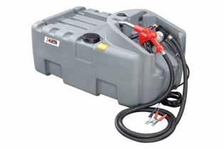3 Diesel Transfer Units Diesel Power 40 L/min 12 volt Diesel Pump DIESELPOWER TRANSFER UNITS The Selecta 12-volt DieselPower transfer units are available in 50, 100 and 200 litre capacities and
