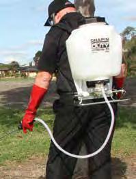 15L BACKPACK SPRAYER Professional quality pressure sprayer. Designed for accurate application of chemicals using adjustable nozzles for spraying from a fine mist to a coarse pencil stream.