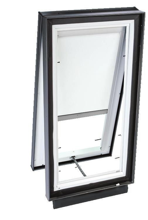 Solar Powered Fresh Air Skylight Model VCS Standard with Clean, Quiet & Safe glass.