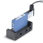 Direct solenoid and solenoid pilot operated valves Series 3 Function Port size Flow (Max) Individual mounting Series 3/ NO-NC 1/8 0.4 C v Sub-base non plug-in OPERATIONAL BENEFITS 1.