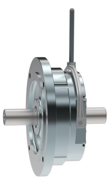 Spring actuated and electromagnetically released disk brake type STE and STK.