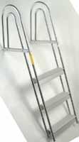 Ladder (38" drop) Ladder (51" drop) Rung is 2-1/2" wide, 20-gauge rust-proof galvanized steel.