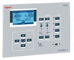 For single-phase, two-phase and three-phase systems. Used to control phase-to-neutral and phase-to-phase voltage.