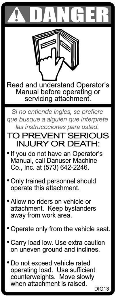 Decals & Safety Signs