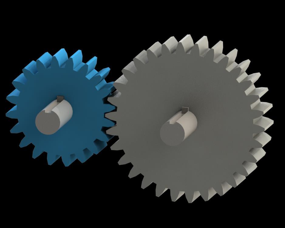 8.1 Introduction to Gears Gears are used to transmit motion and torque from one shaft to another.