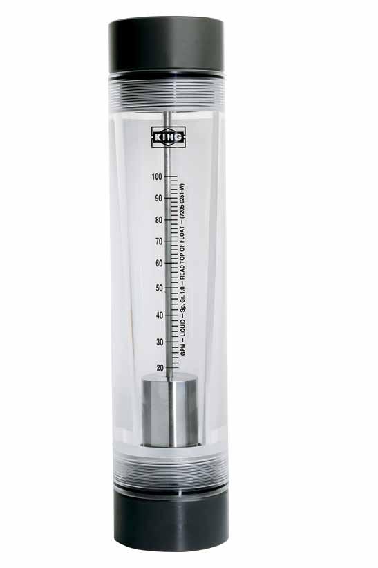 7200 Series Acrylic Tube A real value in general purpose rotameters.