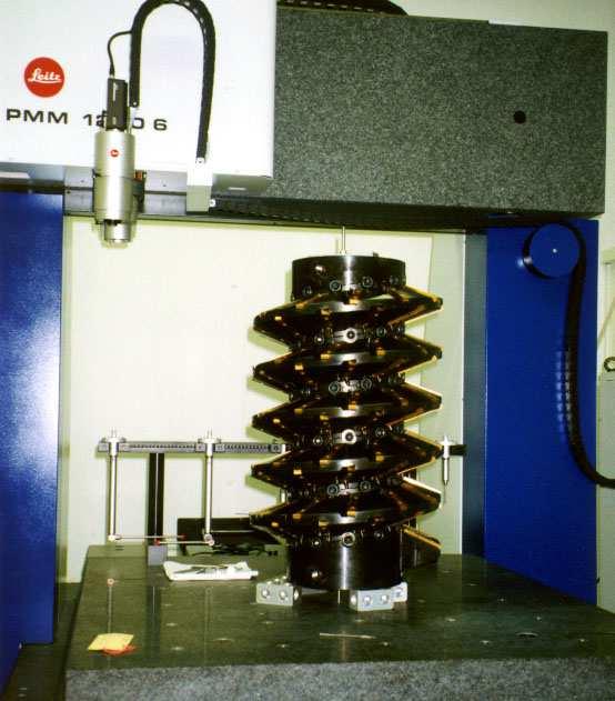 Hob Cutter for large gears (setup with cutting plates) Determination of