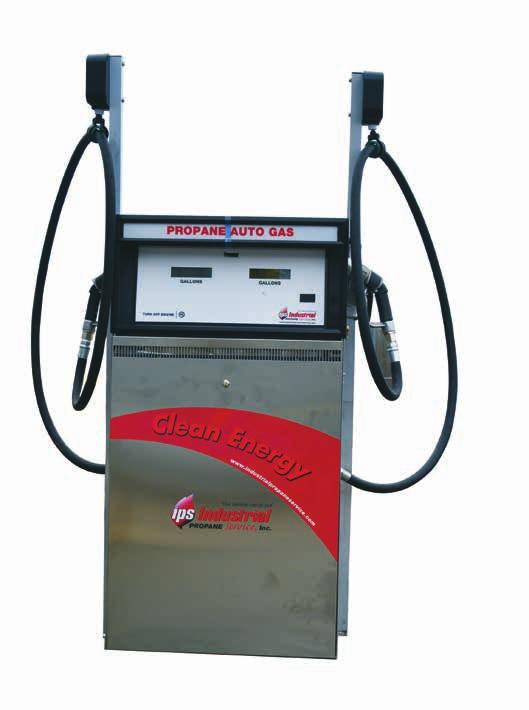 Commercial Dispensers IPS-9899KX Commercial Single Side Load Dispenser Dispenser Features: Liquid Controls MA4 5-40 GPM electronic temperature compensated meter Tri-Pod break-away/shear valve