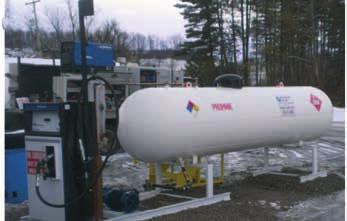These tanks are designed specifically for propane autogas systems.