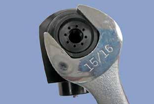 ) High Wear Electrode (70430-01) Fluid Hole Nozzle