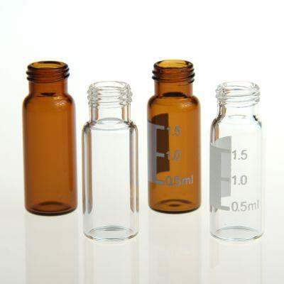 9-425 9-425 2ml 9-425 Autosampler Vials & Closures 9-425 Vials are uniformly flat bottom for security with inserts.